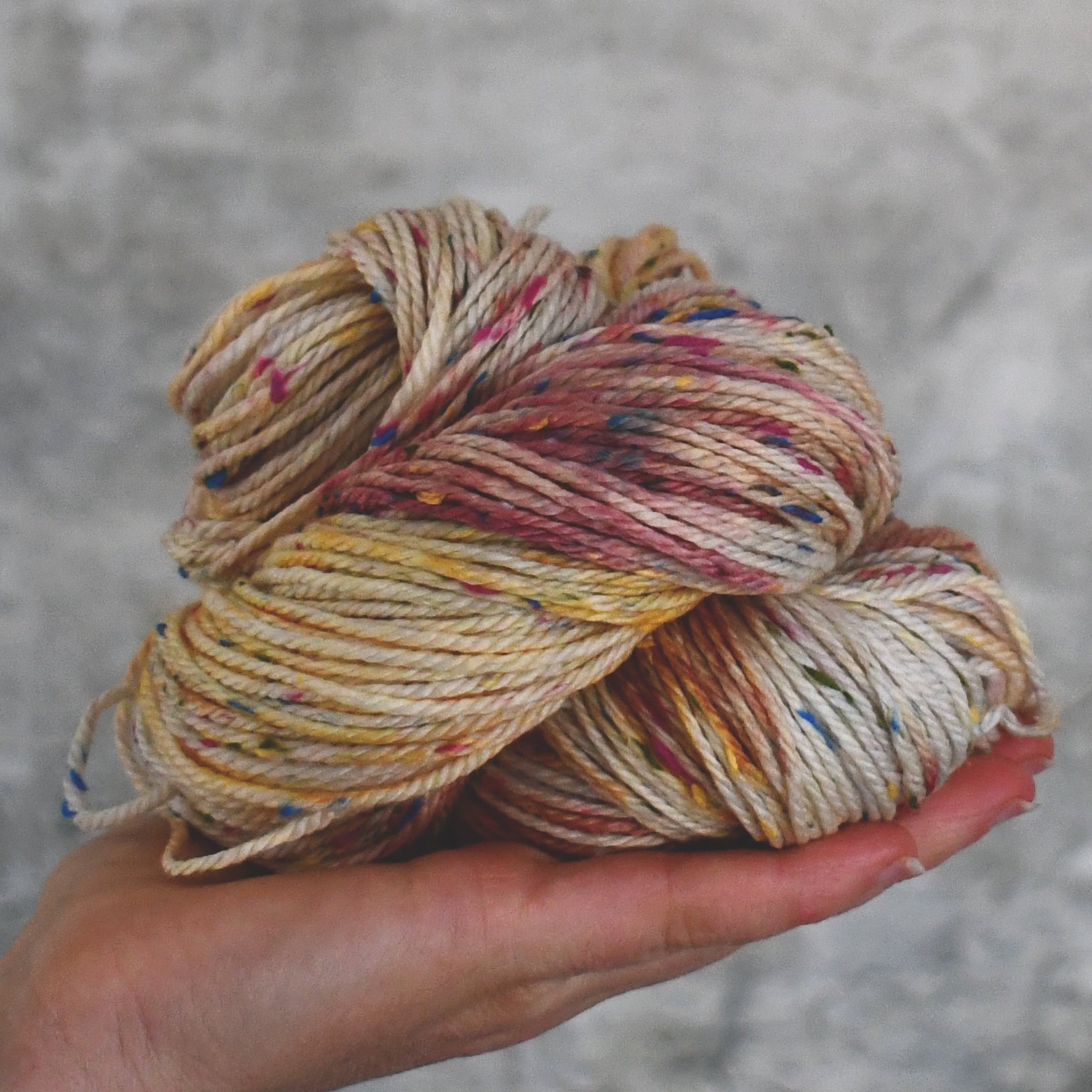 49320 Multi-Coloured Donegal Aran