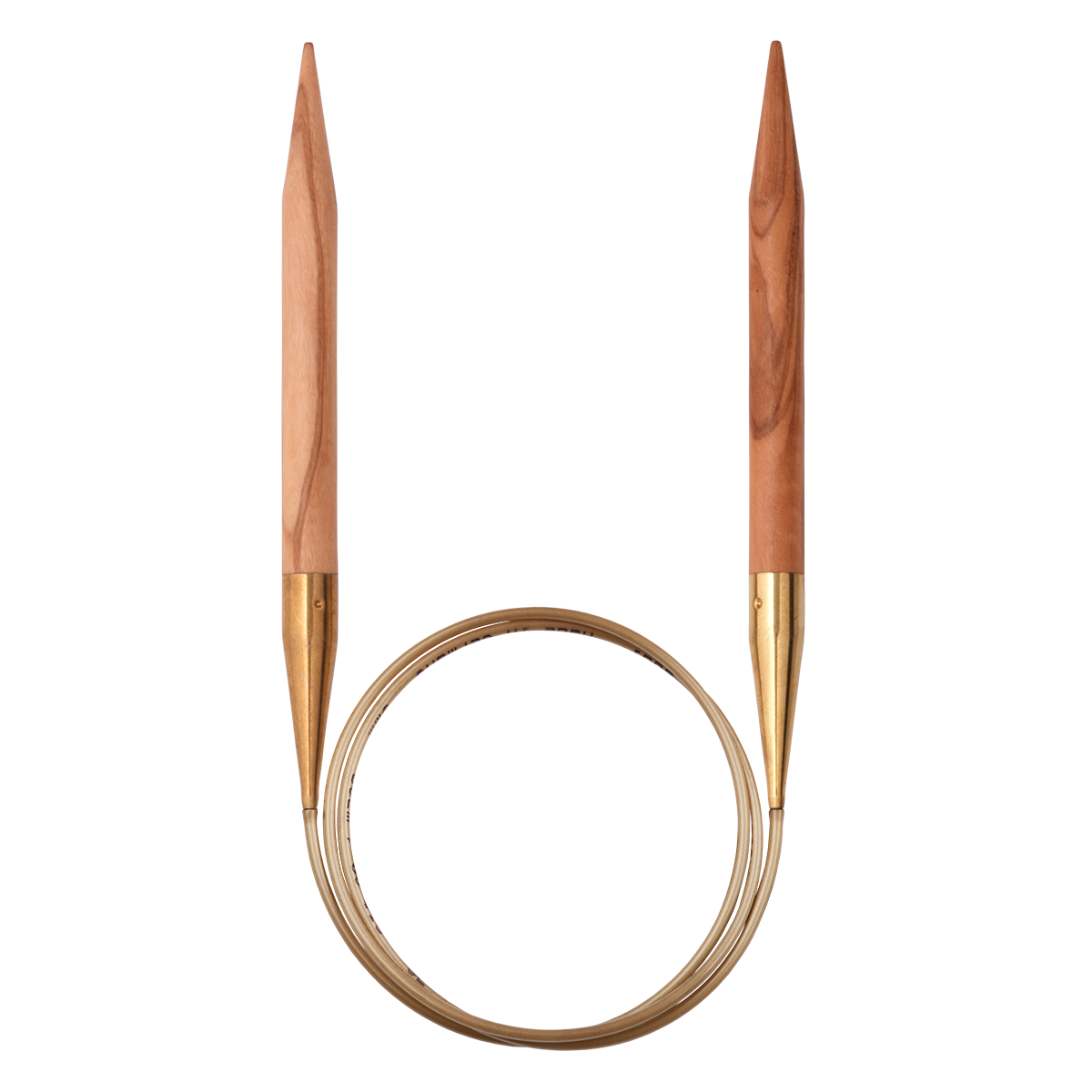 Nature Olive Wood Circular Knitting Needles