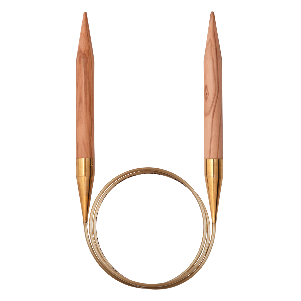 Nature Olive Wood Circular Knitting Needles