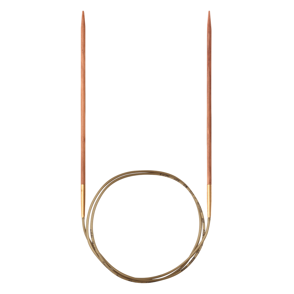Nature Olive Wood Circular Knitting Needles
