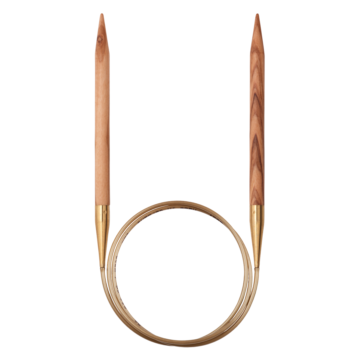 Nature Olive Wood Circular Knitting Needles
