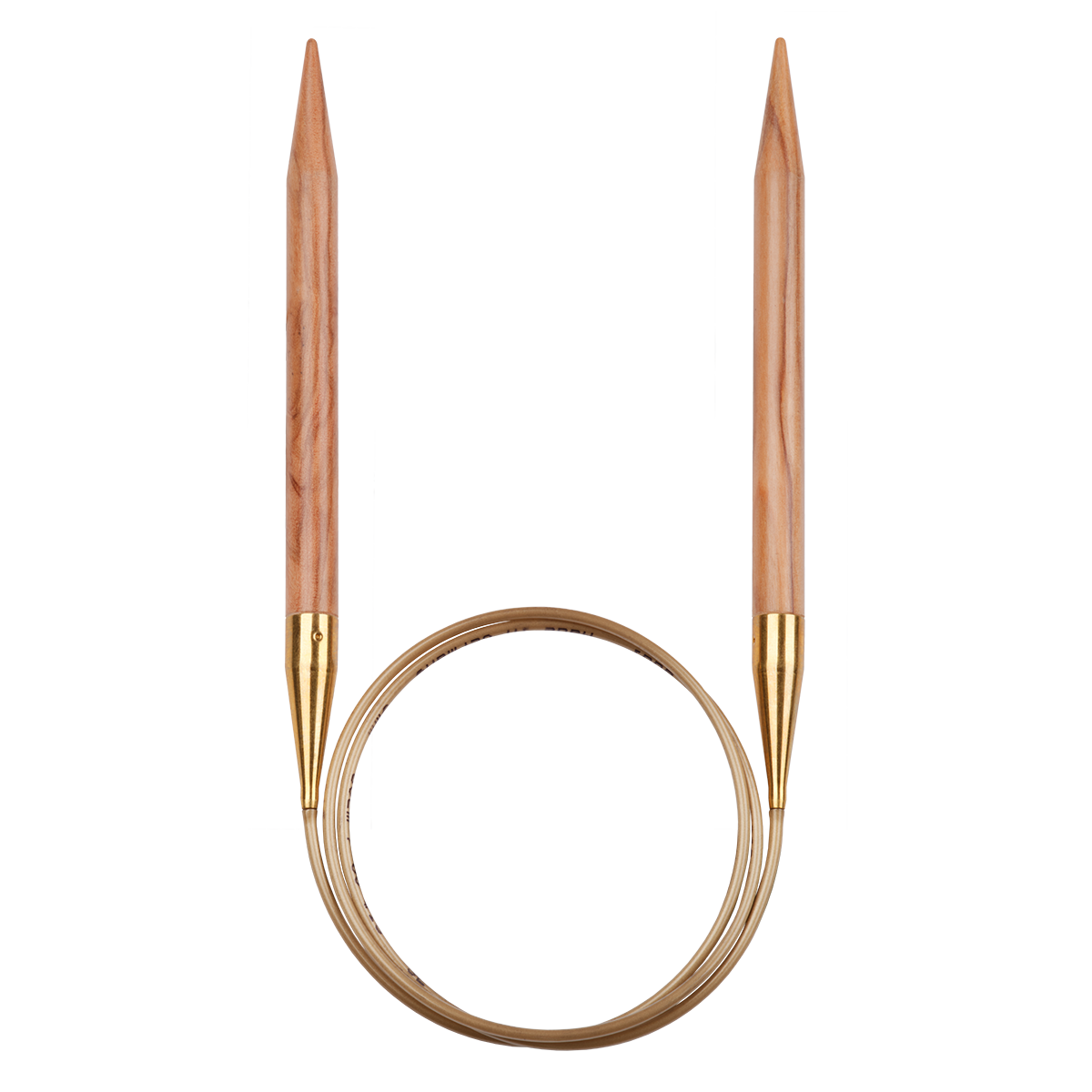 Nature Olive Wood Circular Knitting Needles