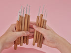 Nature Olive Wood Crochet Hooks