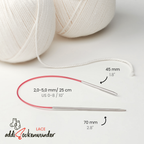 Sockwonder Lace Circular Knitting Needles