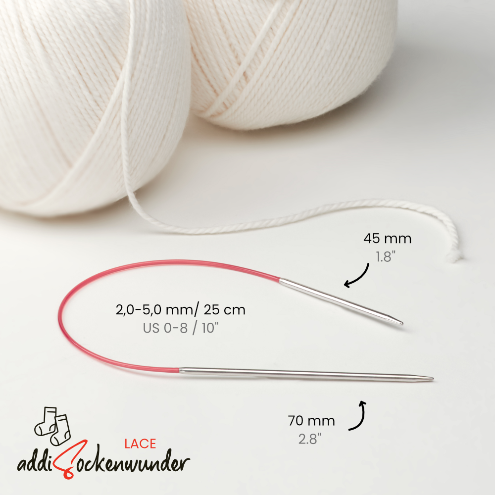Sockwonder Lace Circular Knitting Needles